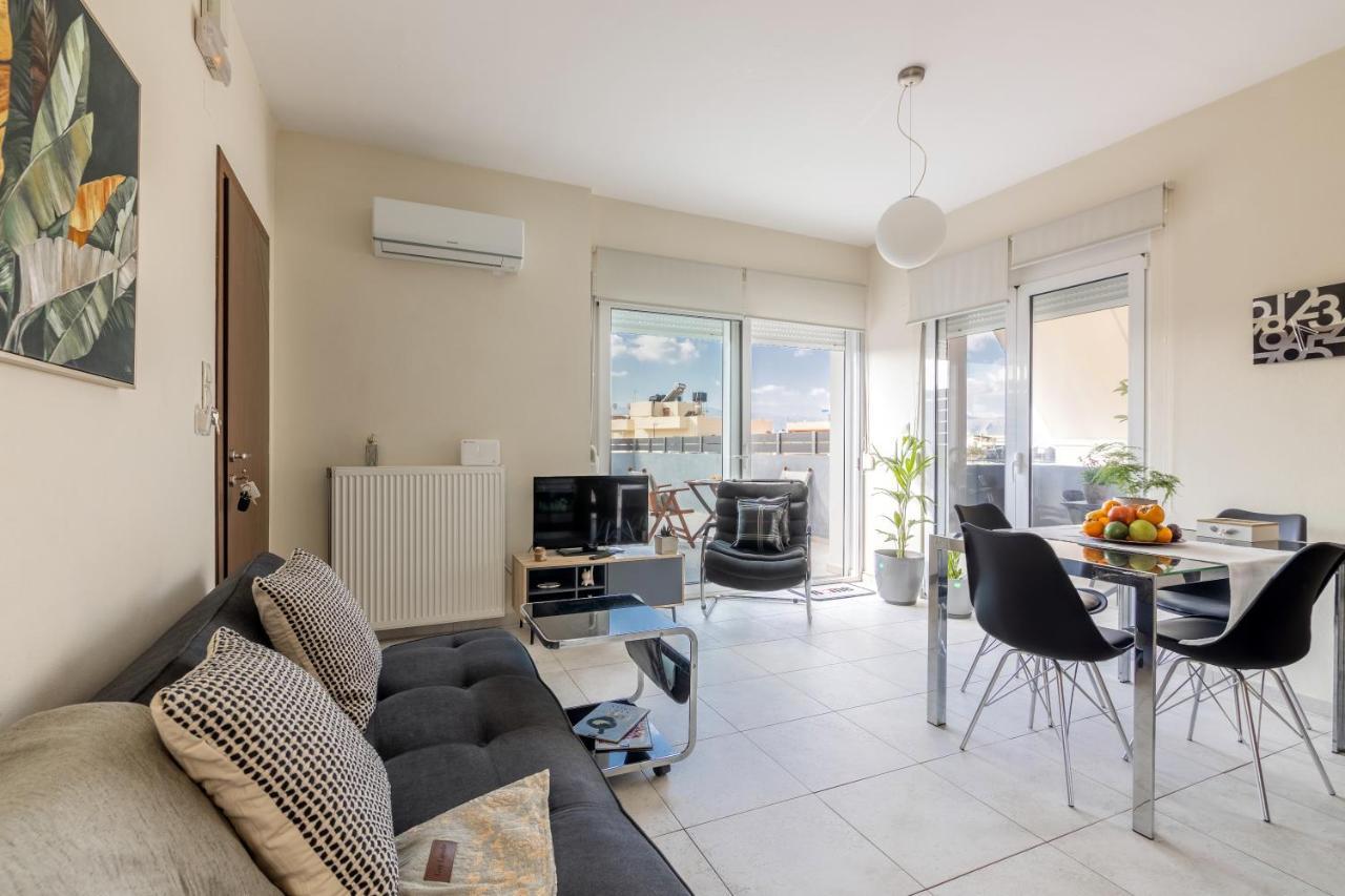 Bright & Modern Apt With View Kandiye Dış mekan fotoğraf