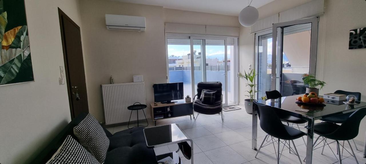 Bright & Modern Apt With View Kandiye Dış mekan fotoğraf
